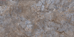 Керамогранит Alma Ceramica Indastrio GFA114IND40R (S) коричневый рельефный рект. (57x114)